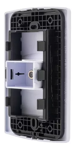 Llave De Luz Sica - 2 Interruptores - Blanca - Garantía Iram
