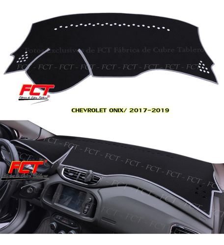 Cubre Tablero Chevrolet Onix 2017 2018 2019 Fabrica Fct