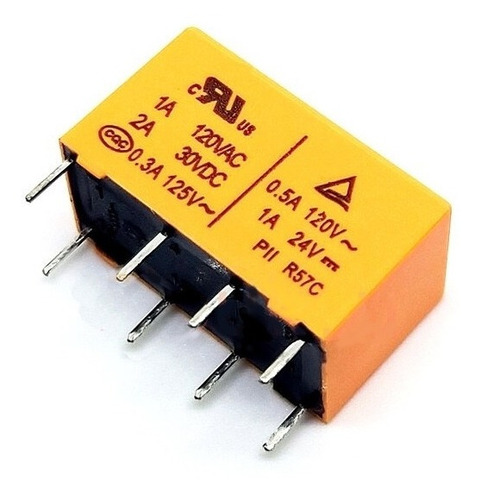 X40 Rele Relay Telefonia Señalizacion 2 Amp 24v 2 Inversores