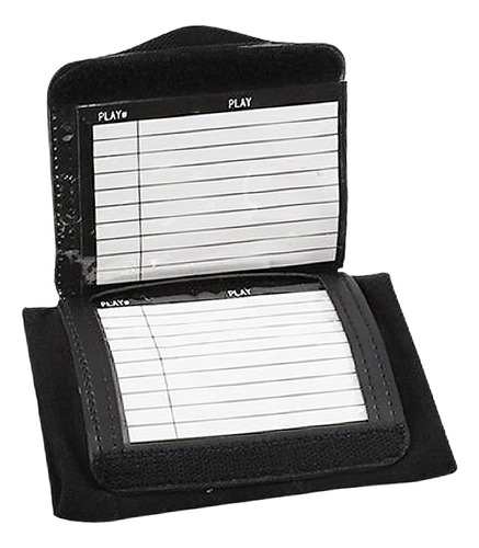 Sports Wristbands Playbook With Window Double Page S
