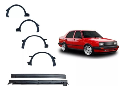 Kit De Arcos Y Faldónes Laterales Jetta A2 O Golf Mk2