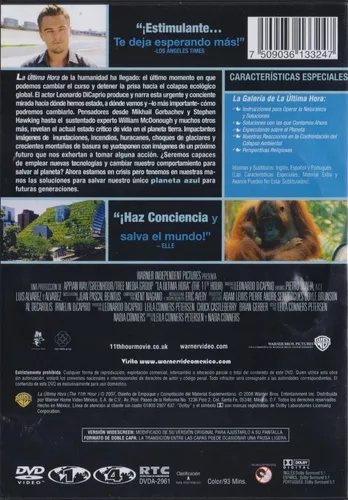 los alarma Tropezón La Ultima Hora The 11 Hour Leonardo Dicaprio Documental Dvd
