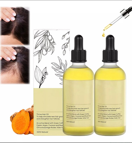 El Aceite Esencial Para El Cuidado Del Cabello Veganic Hair