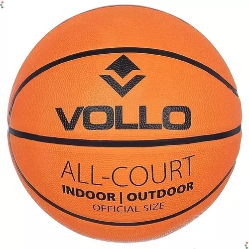 Bola de Basquete Oficial Basketball Borracha Lifesyle Vazia Laranja