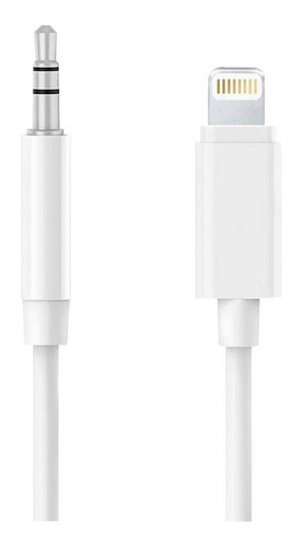 Cable Adaptador Auxiliar Lightning A Jack 3.5mm Para iPhone