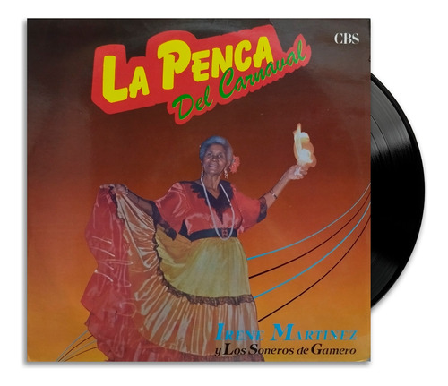  Irene Martínez Y Los Soneros - La Penca Del Carnaval - Lp