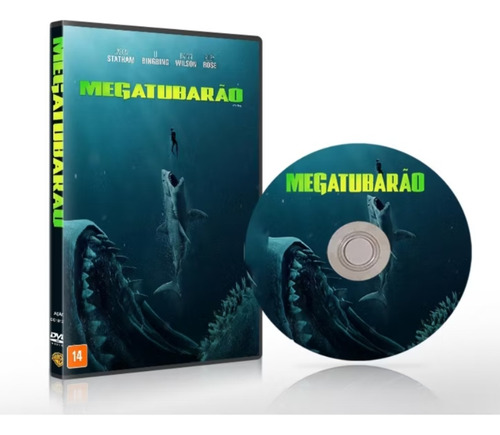Dvd Coleção: Megatubarão ( 2018) Megatubarão 2 (2023)