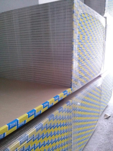 Imagen 4 de 6 de Placa De Yeso 10mm X1.20 X2.40mt