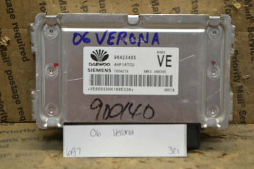 Computadora De Caja Suzuki Verona 06 2.5 Epica
