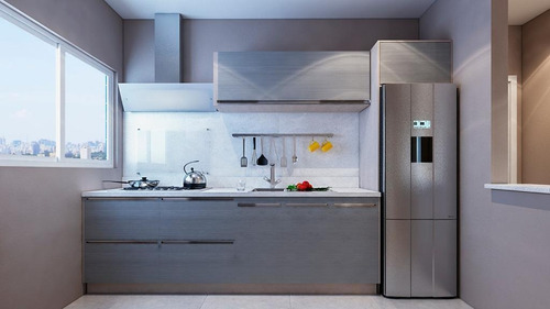 Imagem 5 de 12 de Apartamento 1 Dormitórios 300 Mts Praia Guilhermina Ams321