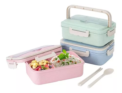 Topper De Plástico Para Lunch Box Cubiertos Portaviandas 6pz