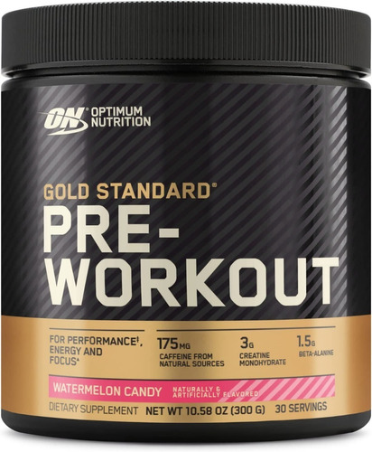 Gold Standard Pre Workout Optimum Nutrition 30 Serv Sandía