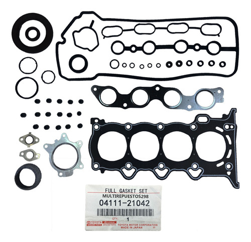 Kit Empacadura 04111-21042 Toyota Sport 1.5 Yaris 2006 2007