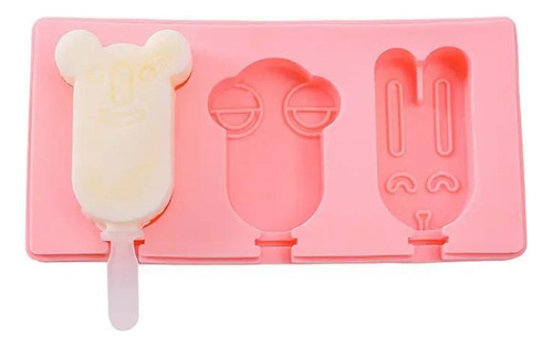 Molde Para Paletas En Silicona Reposteria Helados