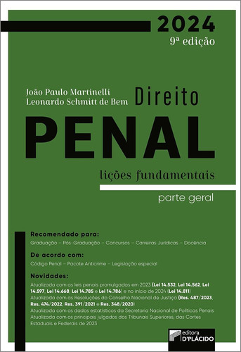 Direito Penal Parte Geral - Lições Fundamentais - Martinelli