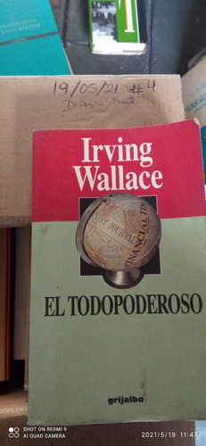 Libro El Todopoderoso. Irving Wallace