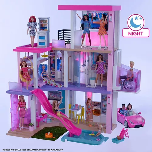 Exclusivo: Playset Barbie - 125 Cm - Casa dos Sonhos com Elevador