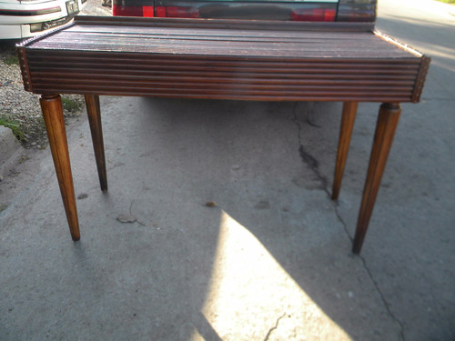 Mesa De Arrime De Madera Estilo Campo 