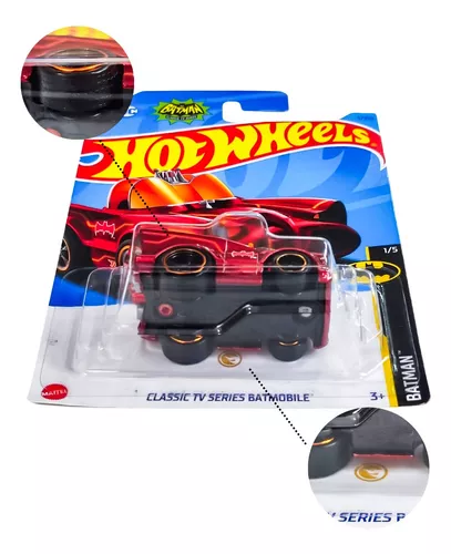 Carrinho Hot Wheels Classic Tv Series Batmobile