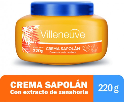 Crema Bronceadora Villeneuve Sapolan 220ml