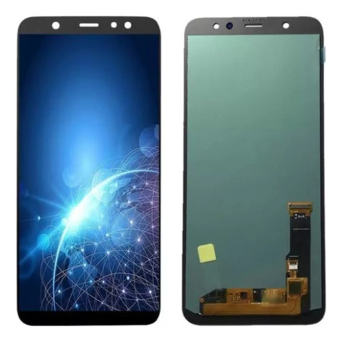 Frontal Display Compatível Com A6 Plus A605 Incell + Cola