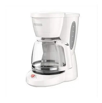 Cafetera Blanca De 12 Tazas Black \u0026 Decker Cm0941w | MercadoLibre
