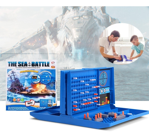 Juego De Mesa Batalla Naval The Sea Battle -  Astucia Naval 