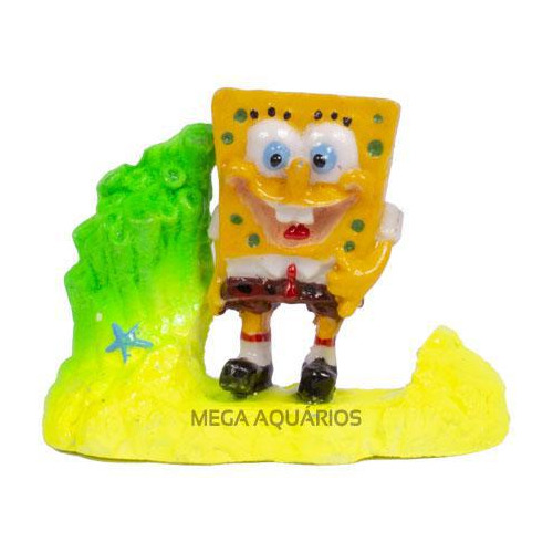 Enfeite Bob Esponja Para Terrário Suculentas P040