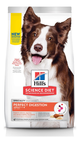 Comida Para Perro Adulto Hill's Perfect Digestion, 5.7 Kg 