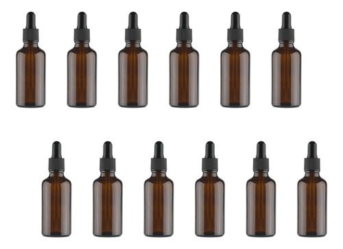 Botella Cuentagotas De Maquillaje Recargable, 12 Unidades
