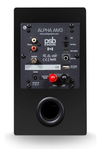Psb Alpha Am3 Bocinas Activas De Repisa 4'' 70w Bluetooth
