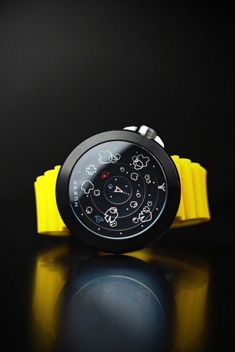 Reloj Hombre Nubeo Celestial Nb-6111-03 Edición Limitada Correa Celestial Citrine