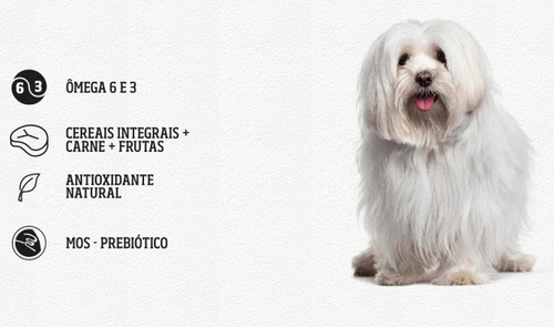 Ração Vittamax Natural Cães Pequeno Porte - 1 Kg