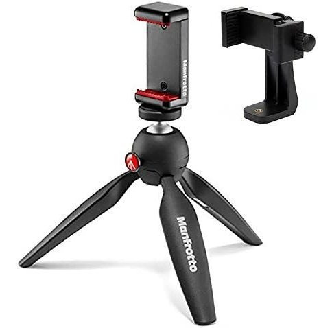 Tripode De Celular Manfrotto Universal +adaptador De Celu...