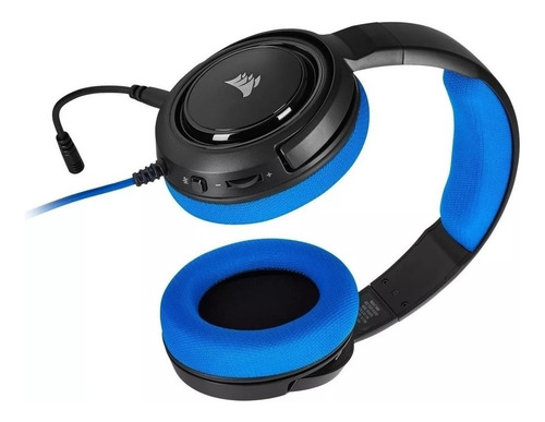 Auriculares Corsair HS35 Stereo blue