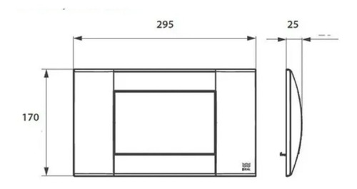 Imagen 2 de 9 de Tapa Deposito Tecla Suma Ideal 84010 Universal Blanca Boton