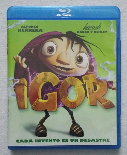 Blu Ray  Igor Cada Invento Es Un Desastre