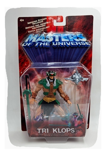 ### Mattel Motu 200x Tri Klops Four Horsemen Masters ### (Usado)