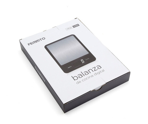 Imagen 3 de 8 de Balanza Cocina Digital Femmto C03 Para Pesar Alimentos