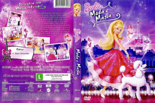 Dvd Lacrado Barbie Moda E Magia