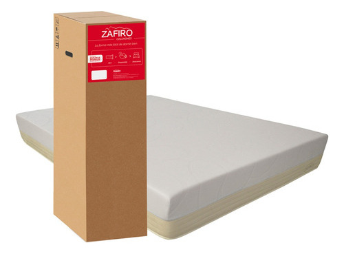 Colchón En Caja Zafiro Express 2 Plazas 140x190cm Espuma