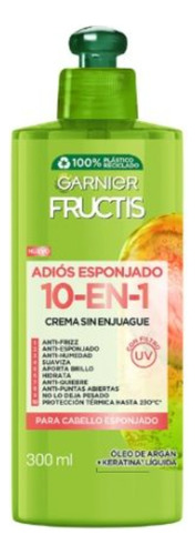 Fructis Crema Para Peinar 10 En 1 Adiós Esponjado 300ml