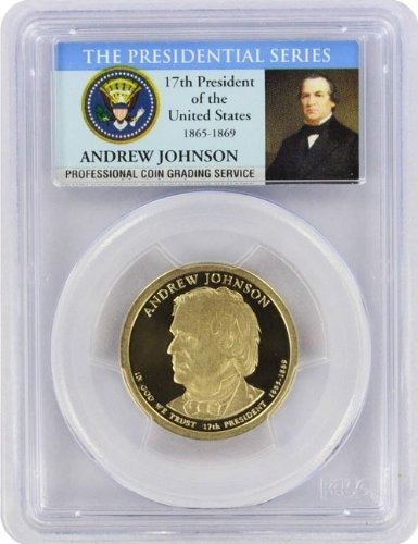 2011 Johnson Presidential S Proof Presidential Dollar Pr-69 