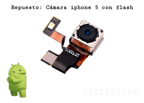 Cámara Trasera Repuesto iPhone 5