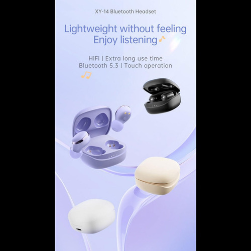 Audifonos Bluetooth Manos Libres Xy14 Fralugio Cvc 8.0 Hifi