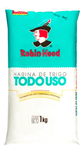 Bulto 20 Harina Trigo Todo Uso Robin Hood 0336 Ml.