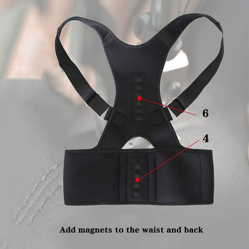 Corrector De Postura Transpirable Unisex- Ajustable Y Cómodo