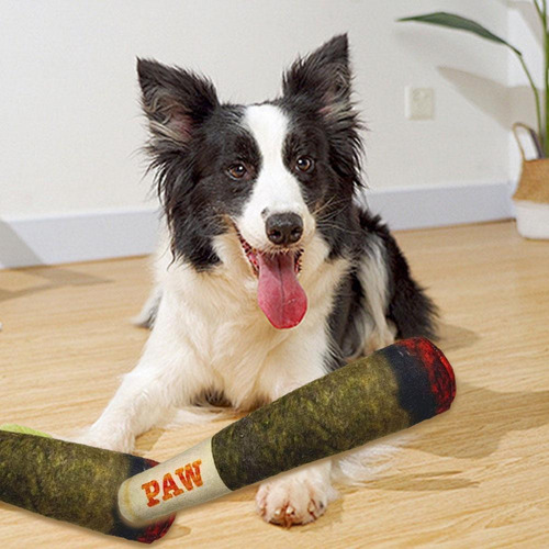 Large Paw Joint Design Pet Teeth Squeaky Plush Toy Chew