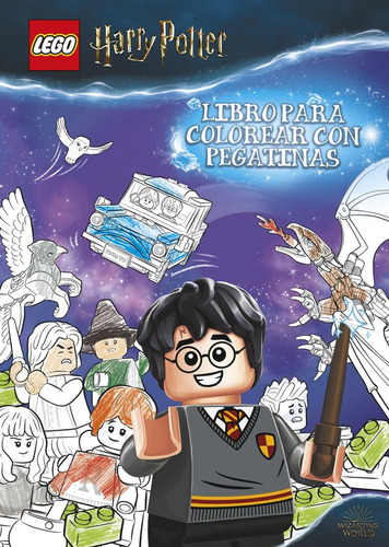Lego Harry Potter. Libro Para Colorear Con Pegatin