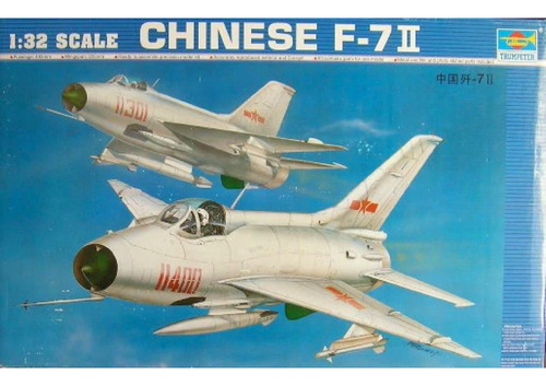 Chinese F-7ii Trumpeter 02216 1:32